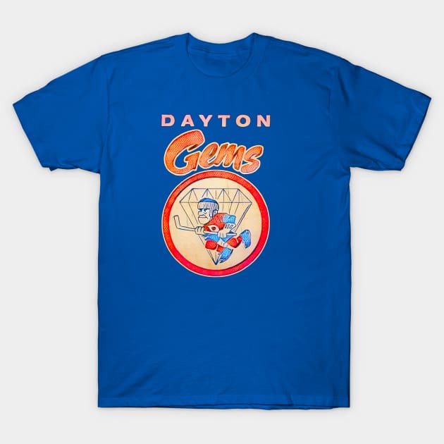 Dayton Gems Hockey T-Shirt by Kitta’s Shop